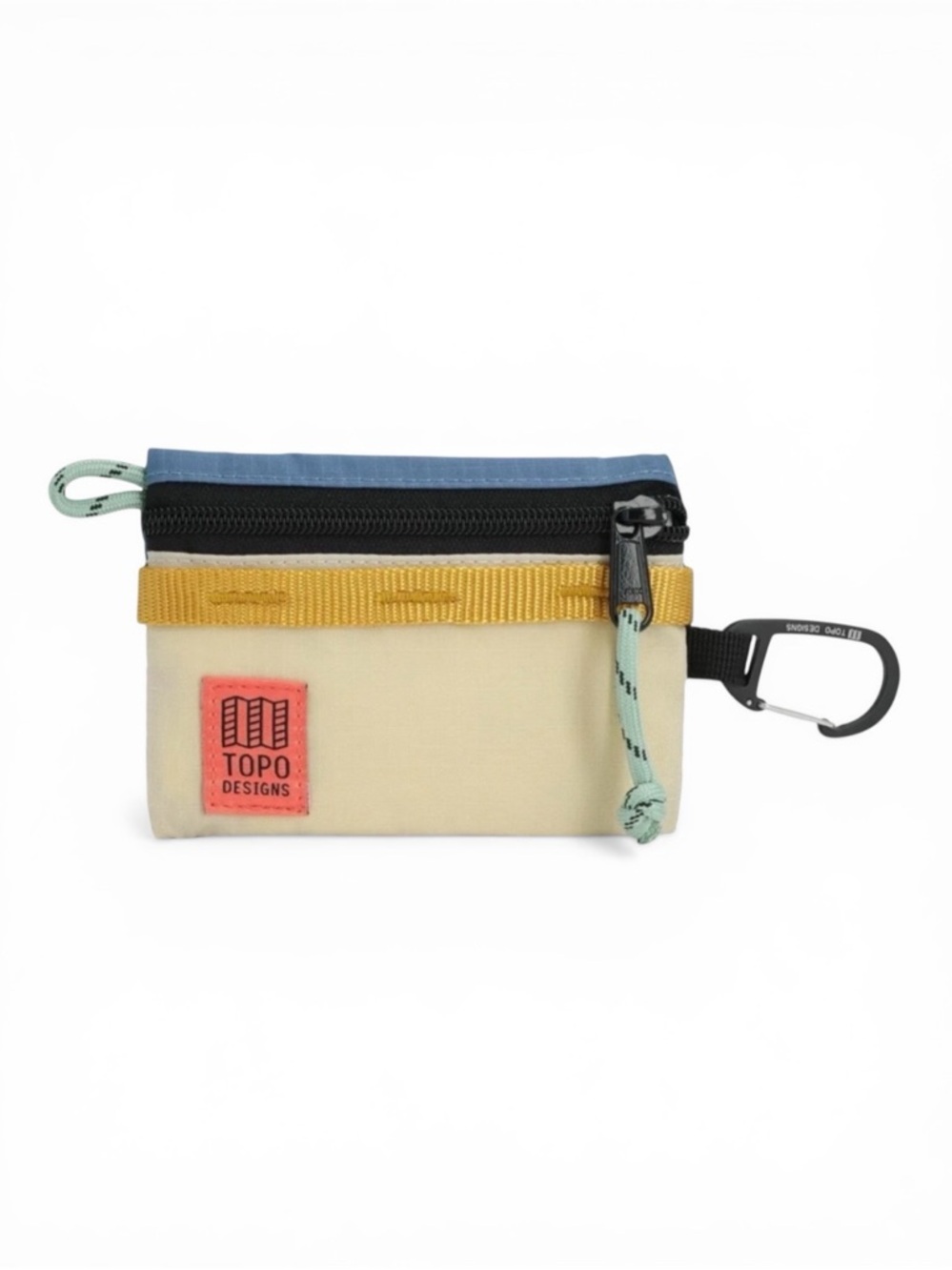 Topo Design Accessory Bag Mountain Color: Stone Blue / Bone White